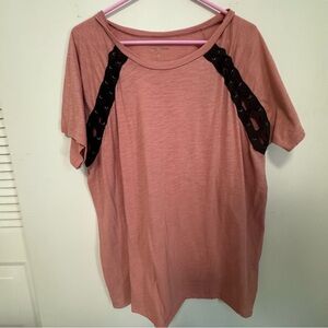 Arizona Jeans Pink Shirt Juniors Plus XXL